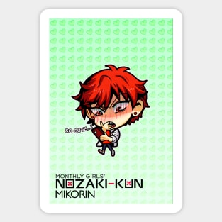 Gekkan Shoujo Nozaki kun!  Mikorin So cute! Green Sticker